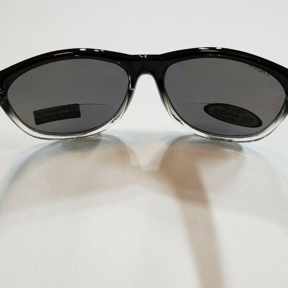 Coyote +1.50 Bi-Focal Safety Reader Sunglasses Polarized - Picture 4 of 6